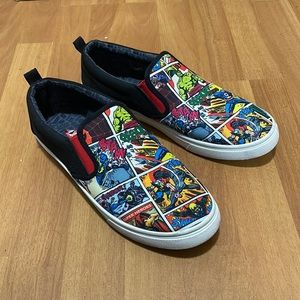 Men’s marvel slip on shoes